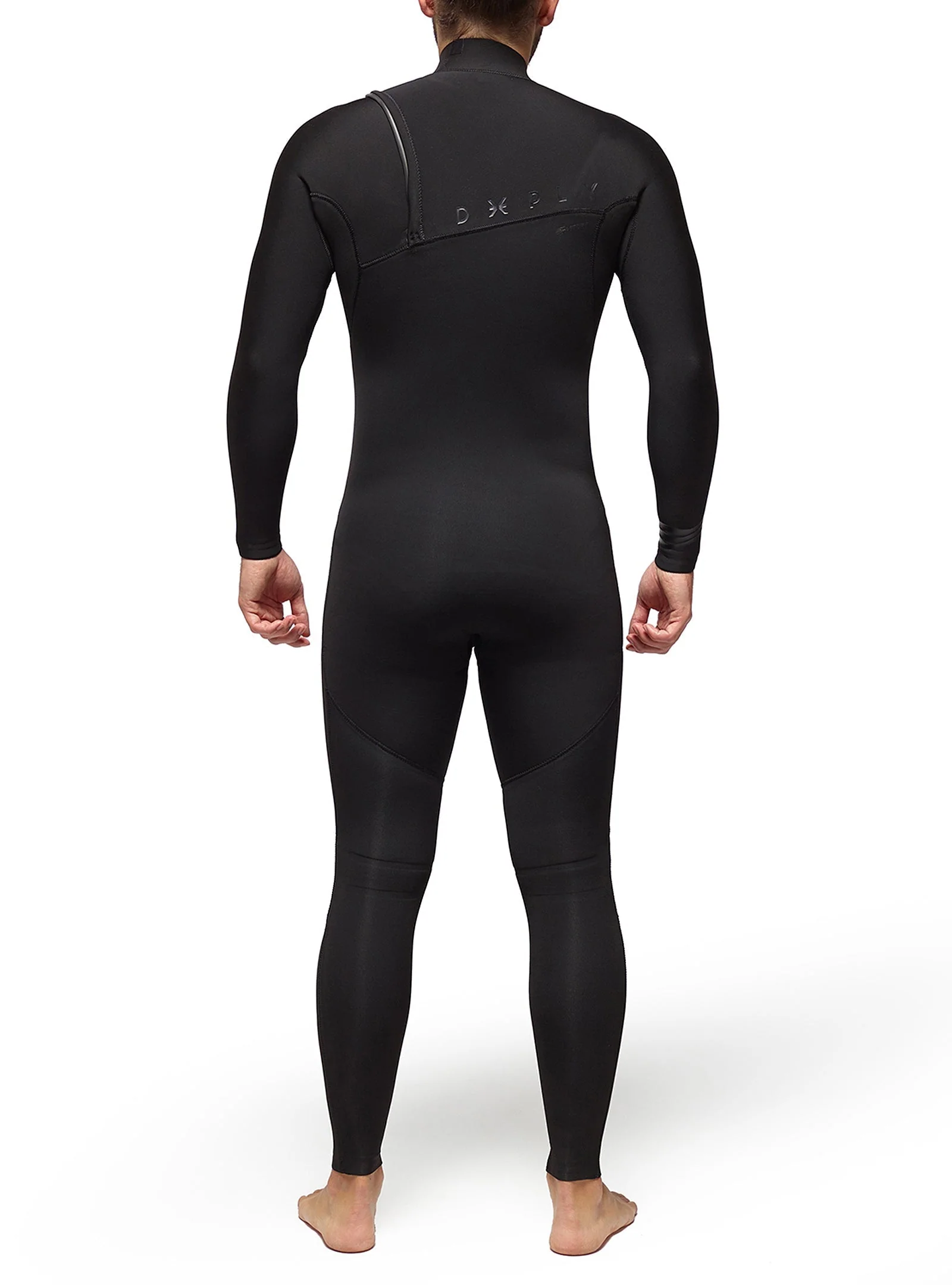 Fato De Surf Homem Competition 3/2 Zipperless Preto - Image 8
