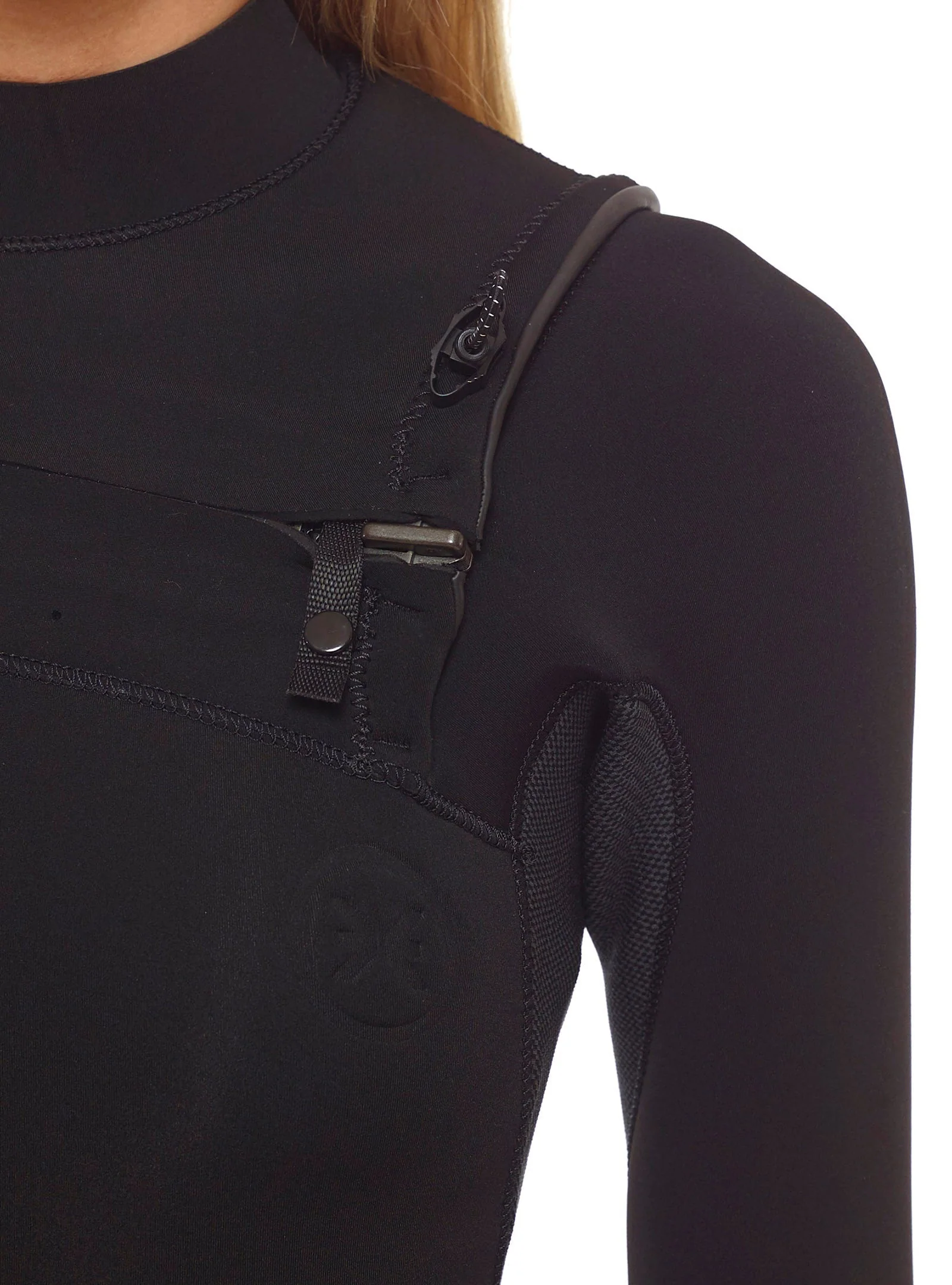 Fato De Surf Mulher Competition 4/3 Chest Zip - Image 4