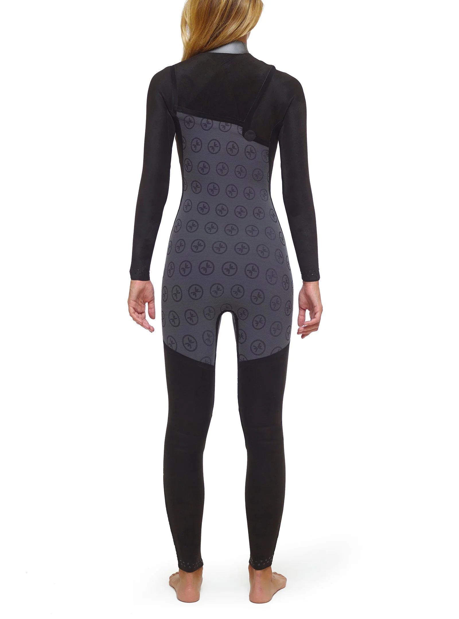 Fato De Surf Mulher Competition 4/3 Chest Zip - Image 7