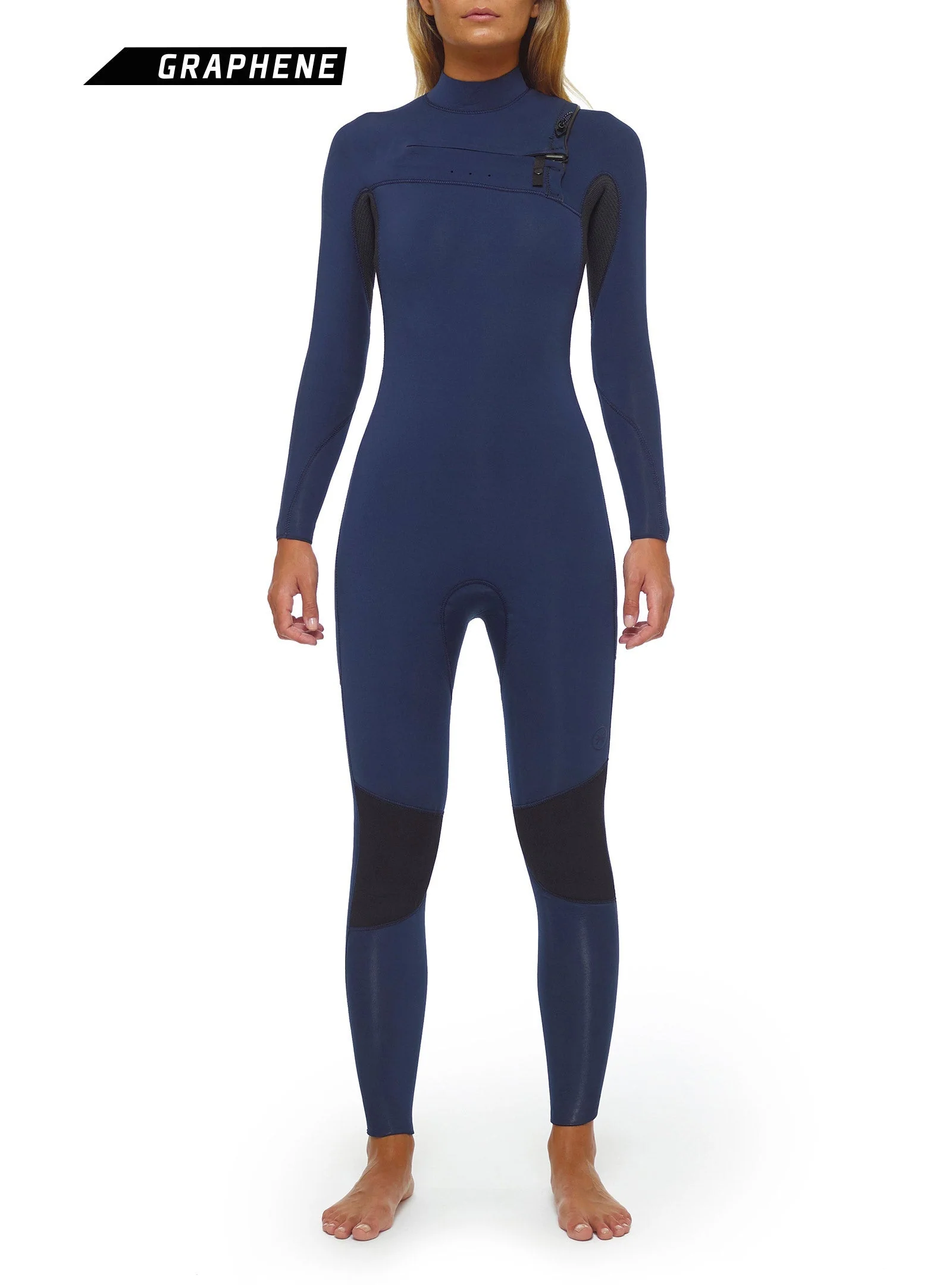 Fato De Surf Mulher Competition 4/3 Chest Zip - Image 9