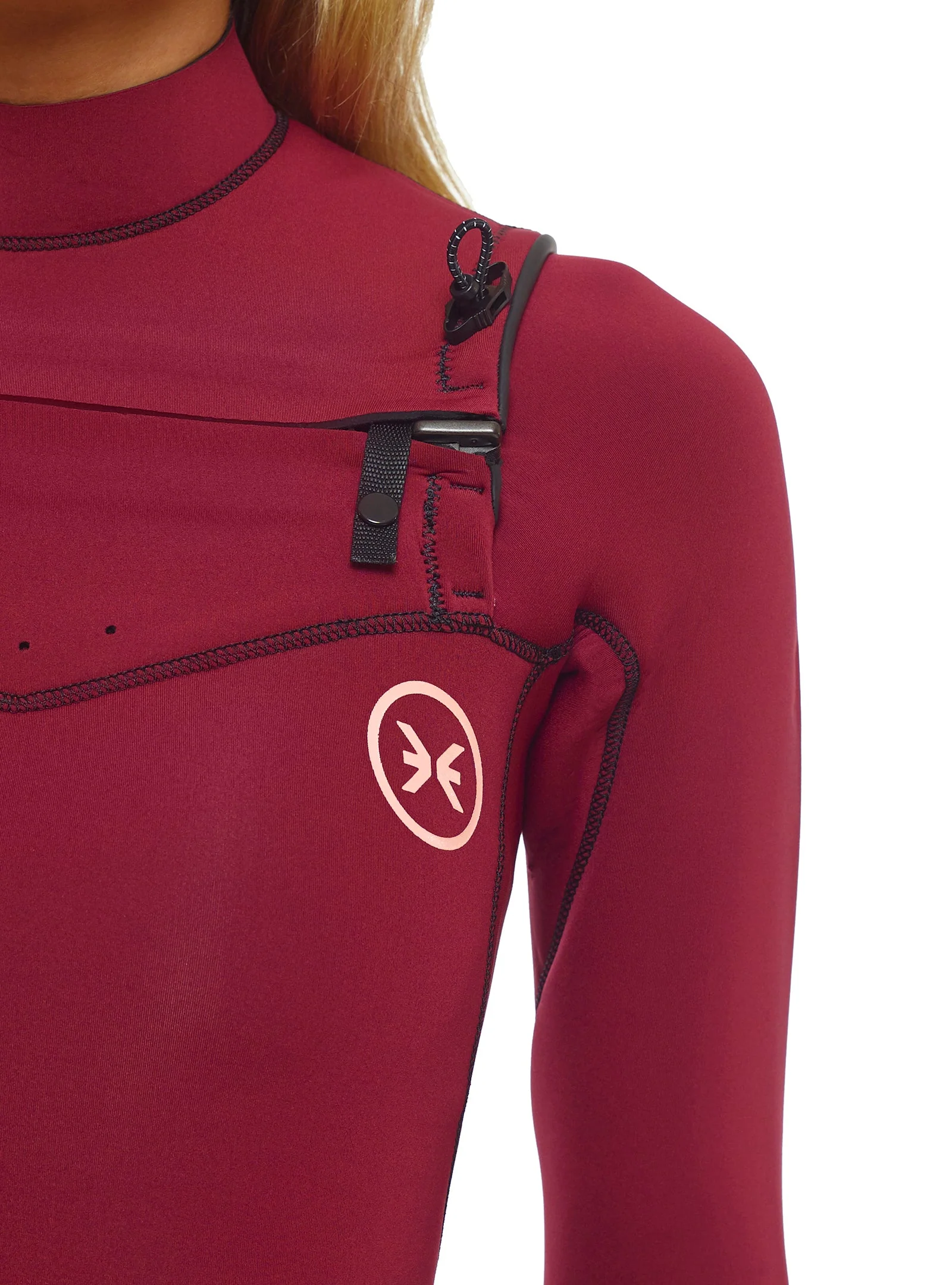 Fato De Surf Mulher Premium 4/3 Chest Zip - Image 4