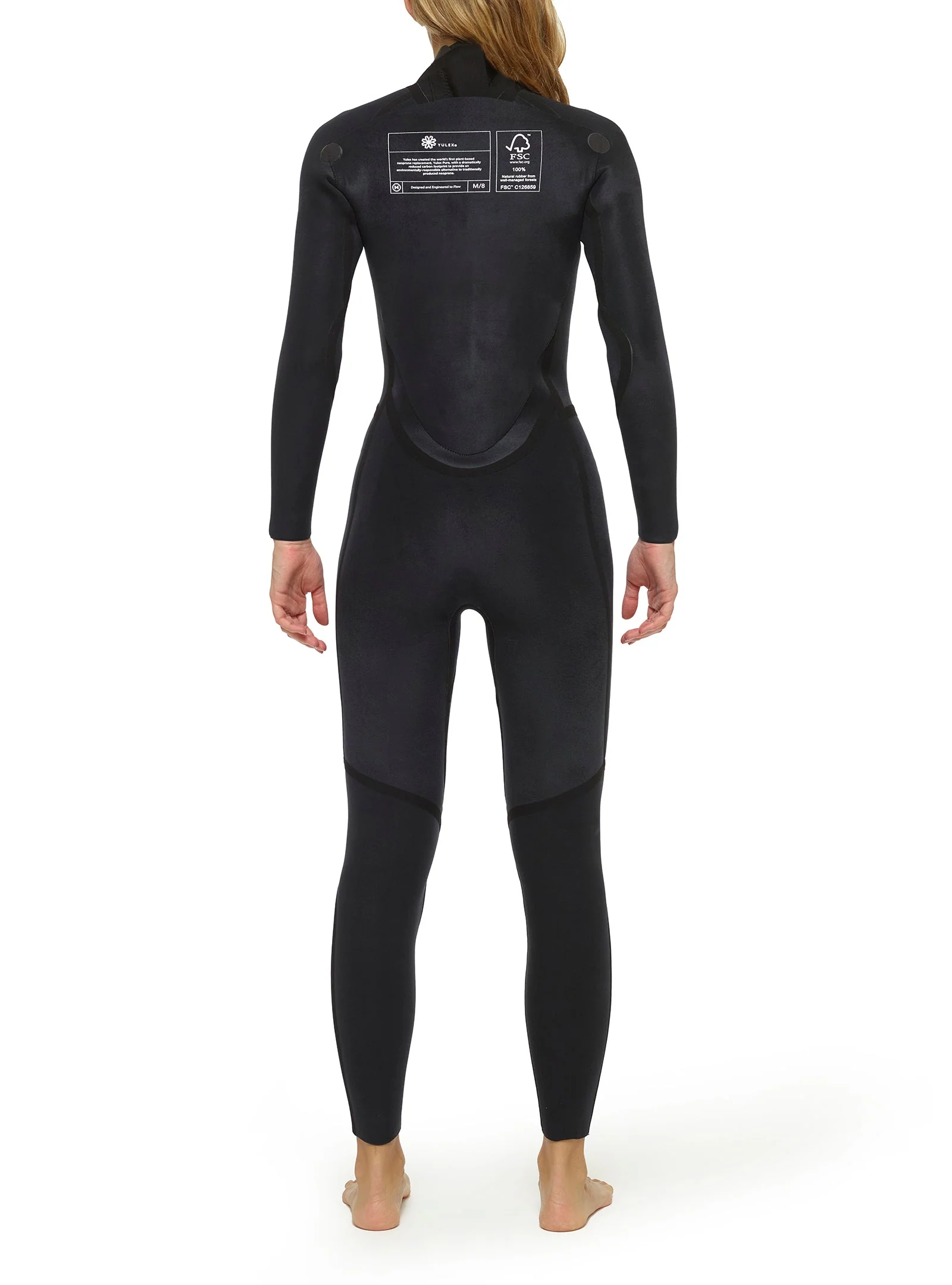 Fato Mulher Yulex Pure 4/3 Back Zip - Image 8