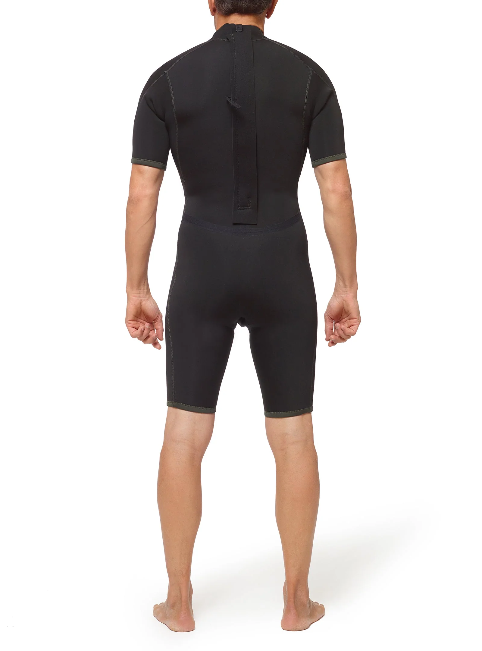 Men’s Wetsuit Surfschool 2/2 Back Zip - Image 4