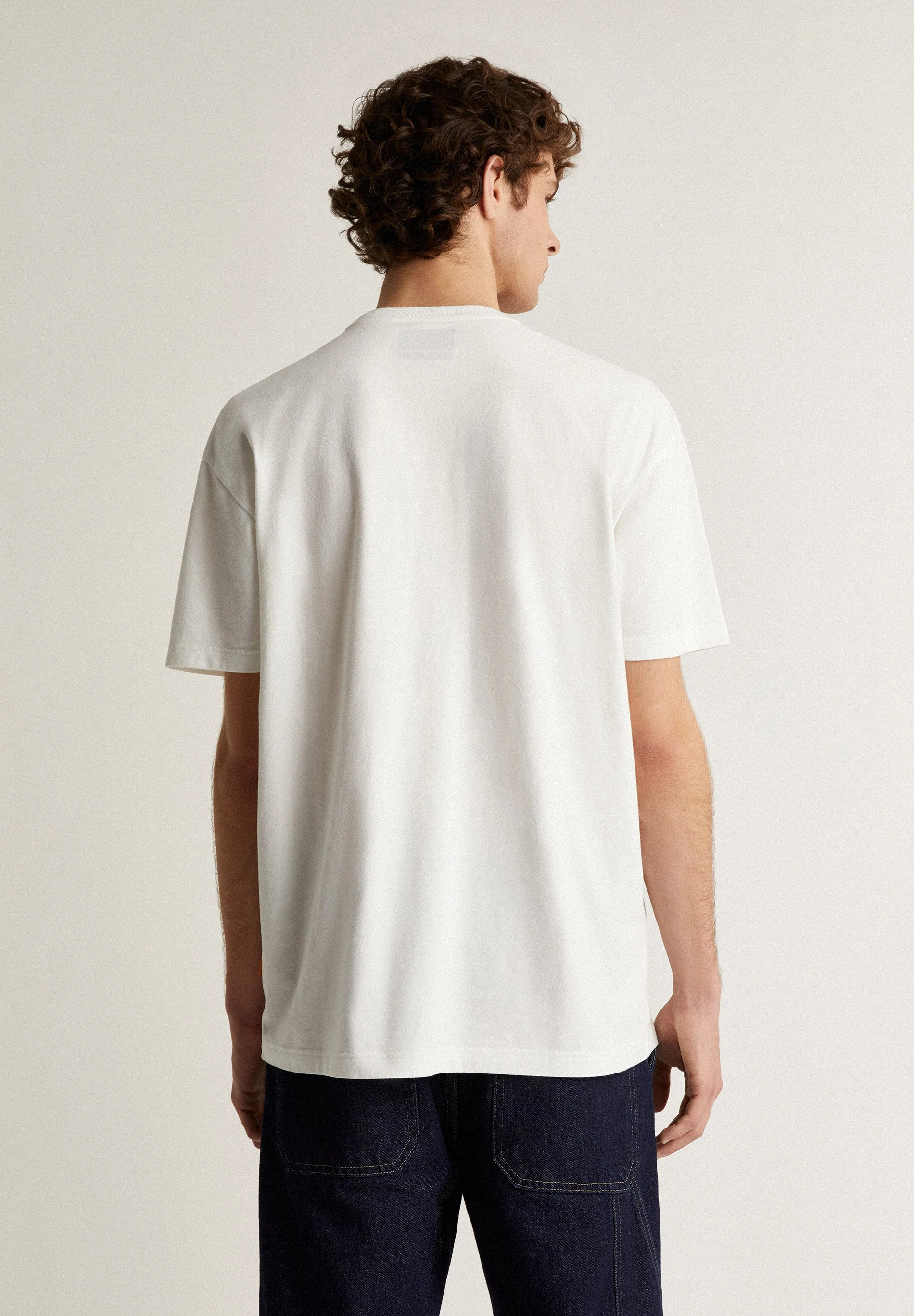 T-Shirt Com Bolso E Logótipo - Image 6